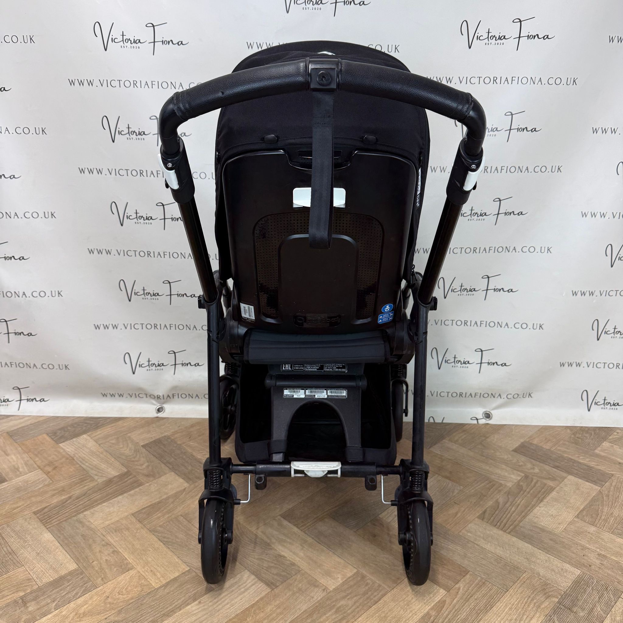 PRELOVED Bugaboo Bee6 Parent & World Facing Stroller Pushchair - All Black - Image 6