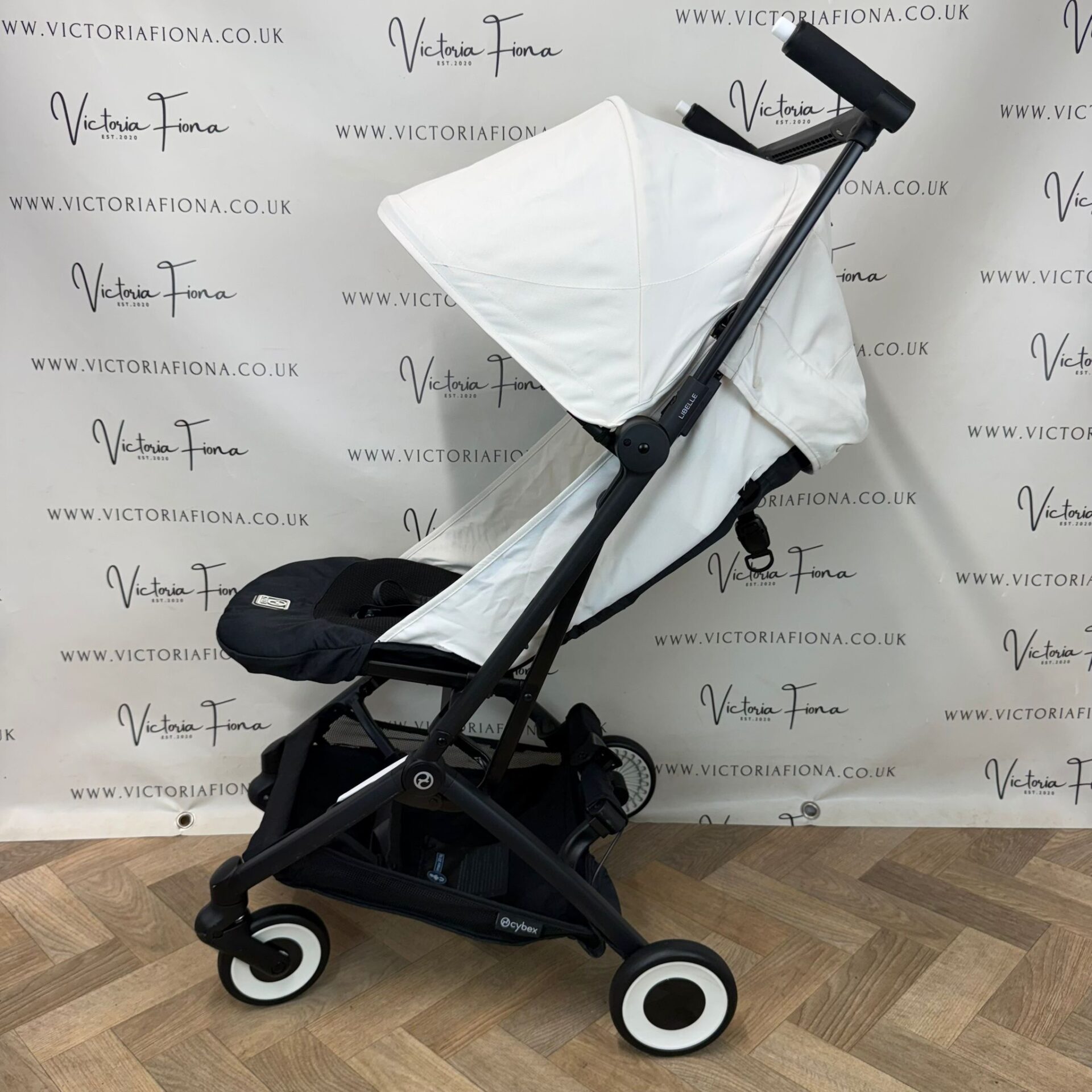 PRELOVED Cybex Libelle CABIN APPROVED Compact Stroller - Canvas White - Image 5