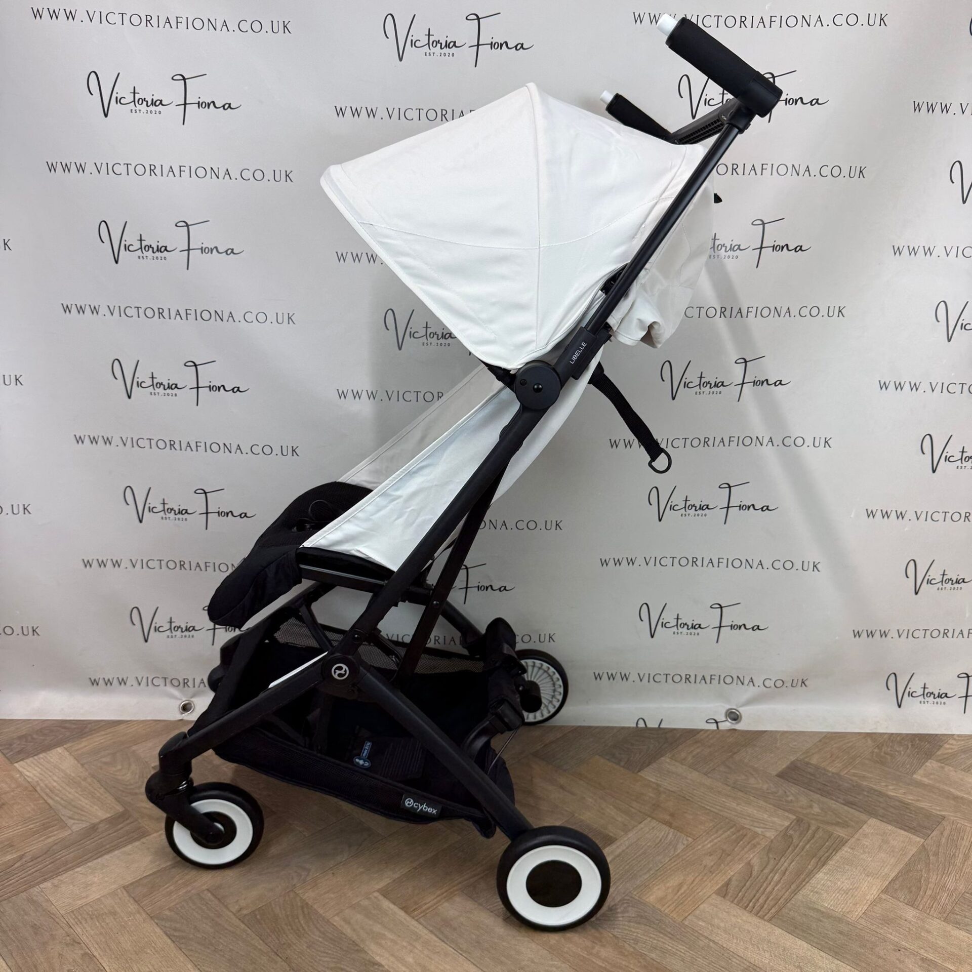 PRELOVED Cybex Libelle CABIN APPROVED Compact Stroller - Canvas White - Image 4