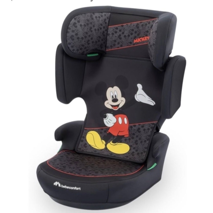NEW Bebeconfort Disney RoadSafe i-Size, Backrest Booster Car Seat, 3.5-12 Years (100-150cm) RRP£80 - Mickey Mouse