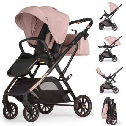 NEW Lejoux + Parent & World Facing Stroller Pushchair - Pink