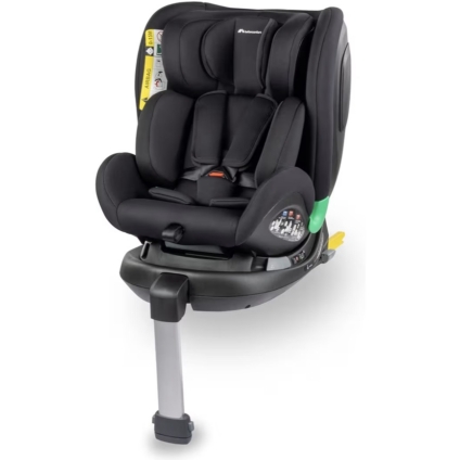 NEW Bebeconfort EvolveFix Plus i-Size, 360 Swivel Car Seat, 0–12 Years - Black