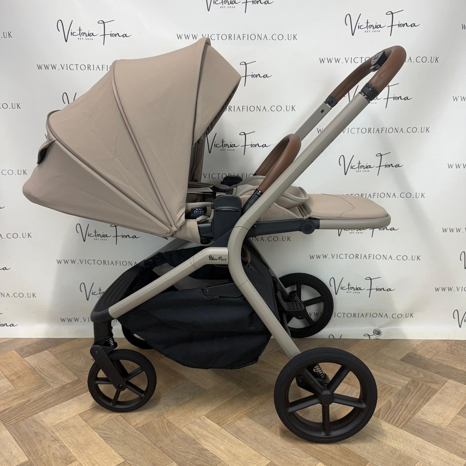 EX DISPLAY Silver Cross Breez Pushchair Stroller - Champagne - Image 3