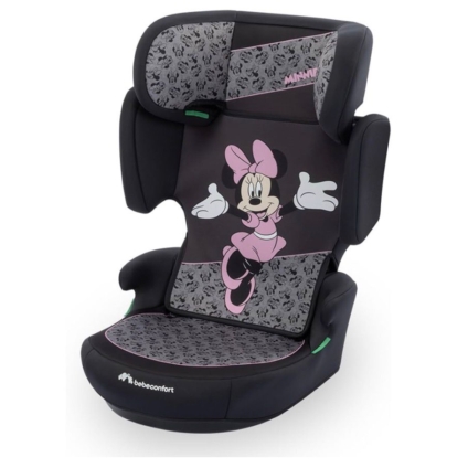 NEW Bebeconfort Disney RoadSafe i-Size, Backrest Booster Car Seat, 3.5-12 Years (100-150cm) RRP£80 - Minnie Mouse