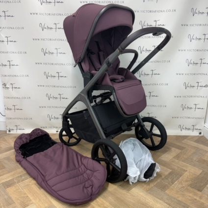 PRELOVED Silver Cross Cove Stroller Pushchair - Damson