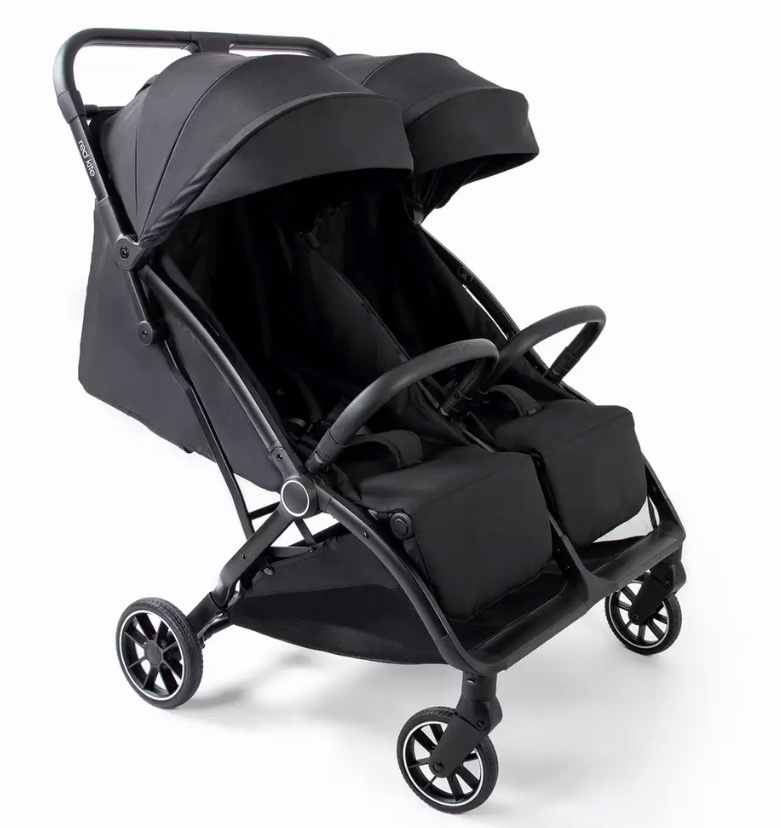 NEW Red Kite Push Me Duet Twin Double Pushchair Black - Image 2