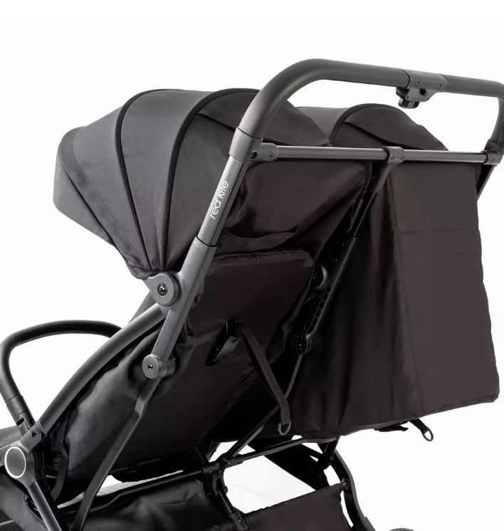 NEW Red Kite Push Me Duet Twin Double Pushchair Black - Image 3