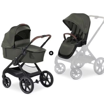 NEW Hauck Walk N Care Pushchair Set - Dark Olive