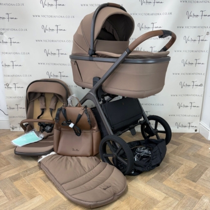 EX-DISPLAY Silver Cross Cove Carrycot & Pushchair - Maple