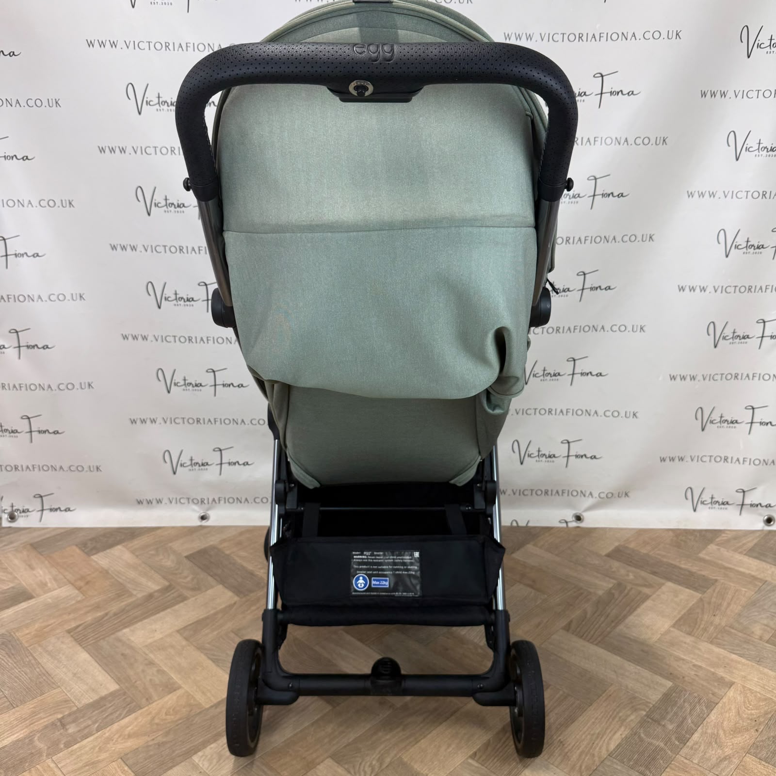 PRELOVED egg Z Stroller Seagrass Green - Image 3