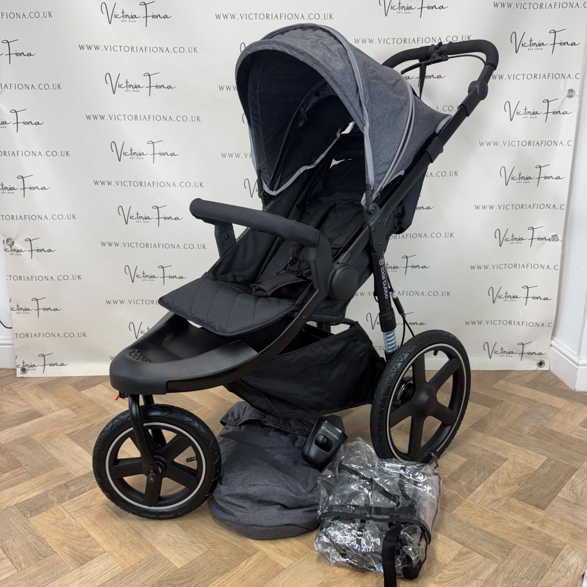 PRELOVED Ickle Bubba Venus Jogger All Terrain Pushchair - Grey