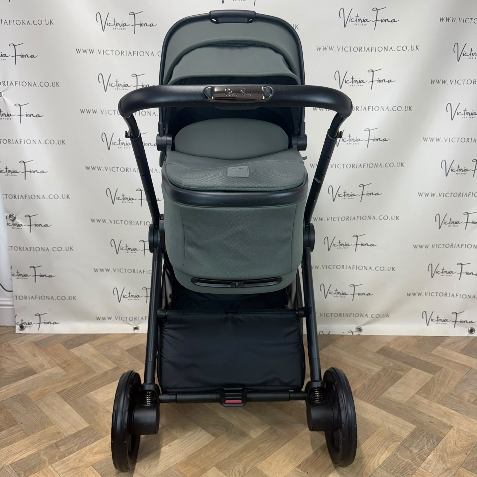 EX DISPLAY Silver Cross Reef 2 Carrycot & Pushchair - Pewter - Image 4