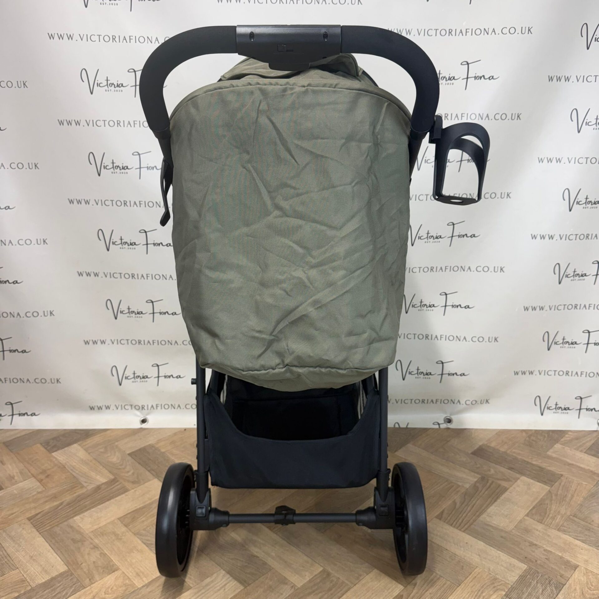 PRELOVED Red Kite Push Me Urbana Stroller - Khaki Green - Image 7