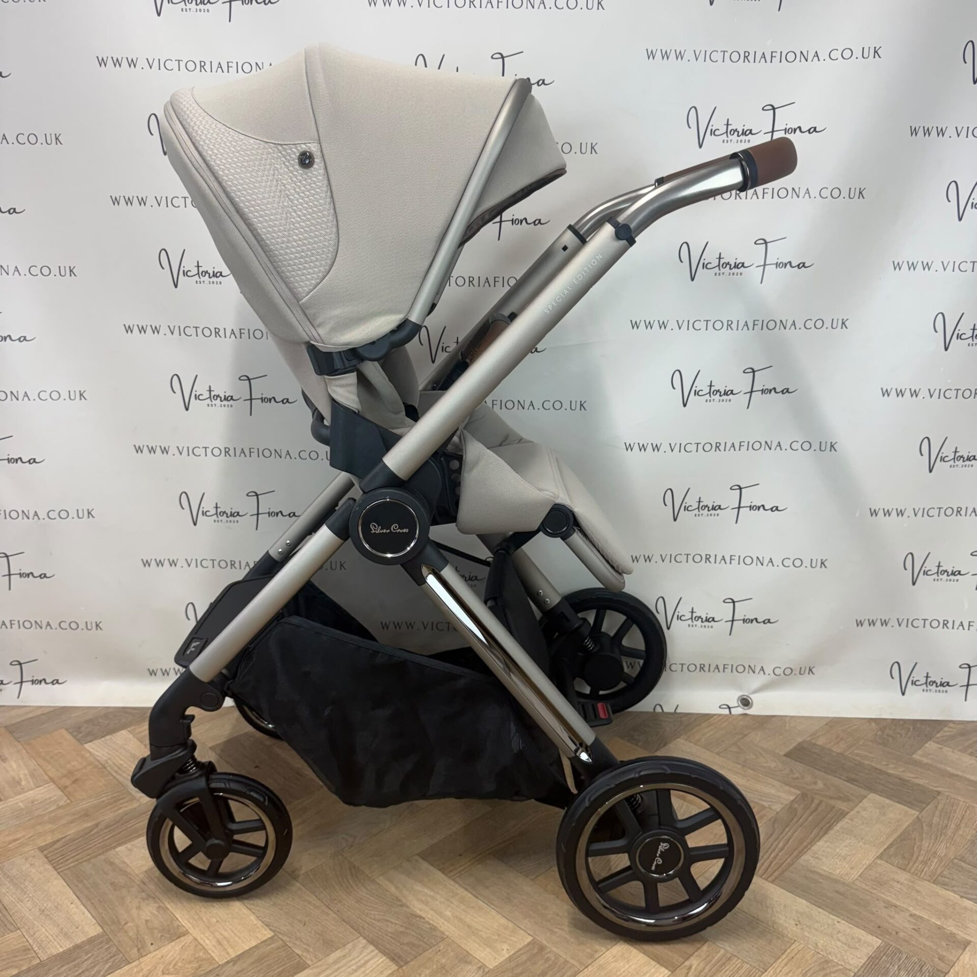 EX DISPLAY Silver Cross Reef 2 Carrycot & Pushchair - Frappe - Image 6