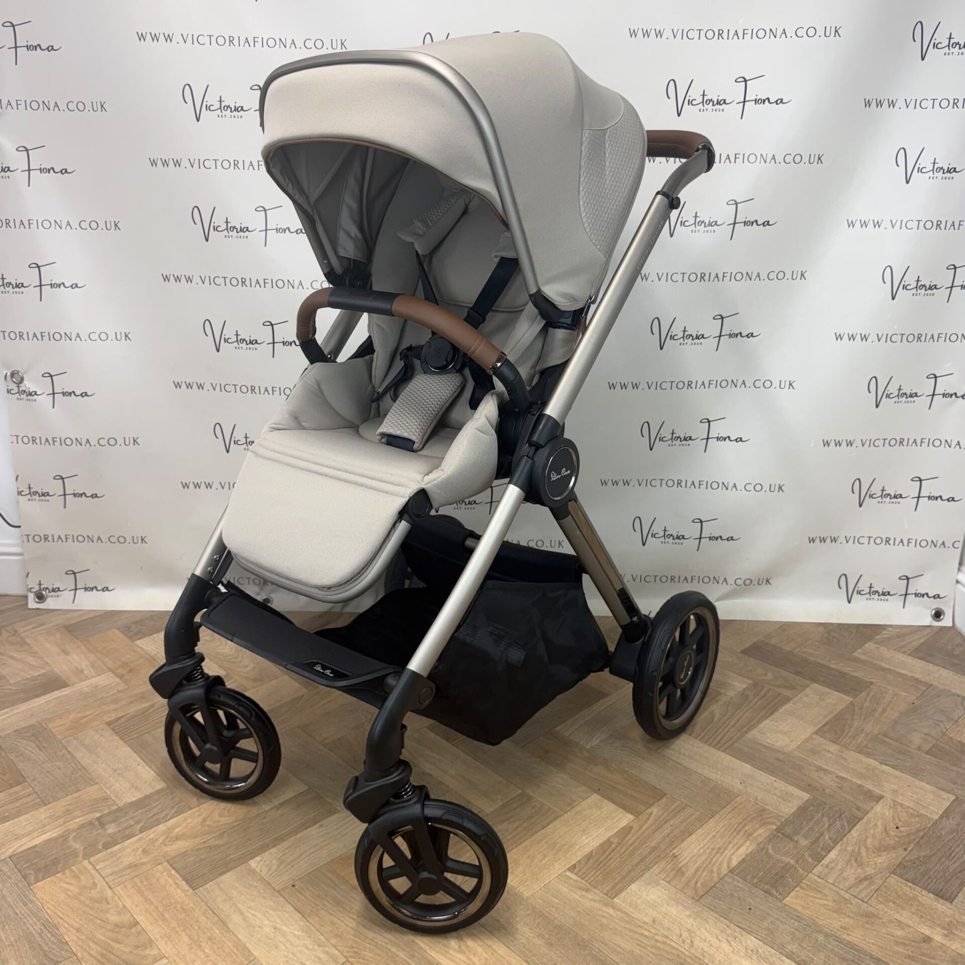 EX DISPLAY Silver Cross Reef 2 Carrycot & Pushchair - Frappe - Image 9