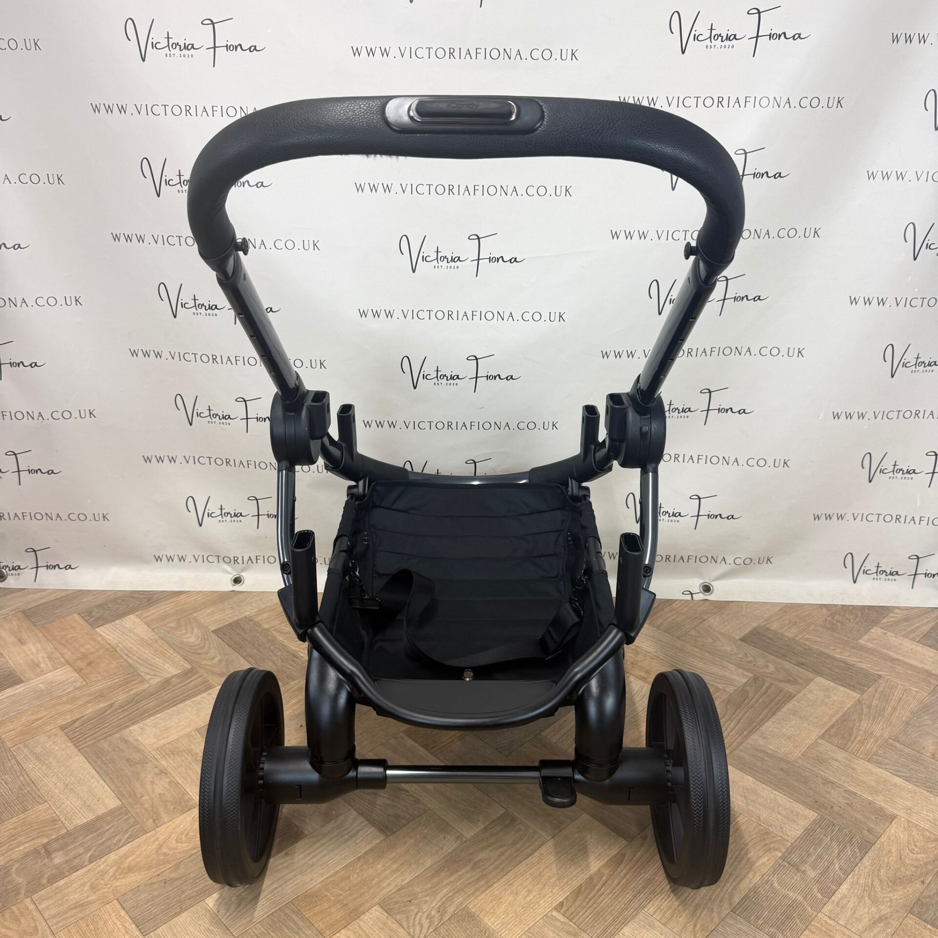 PRELOVED iCandy Peach 7 Tandem Double Pushchair with accessories - Truffle Grey - Image 9