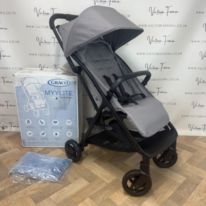 PRELOVED Graco Myylite Compact Stroller - Steeple Grey