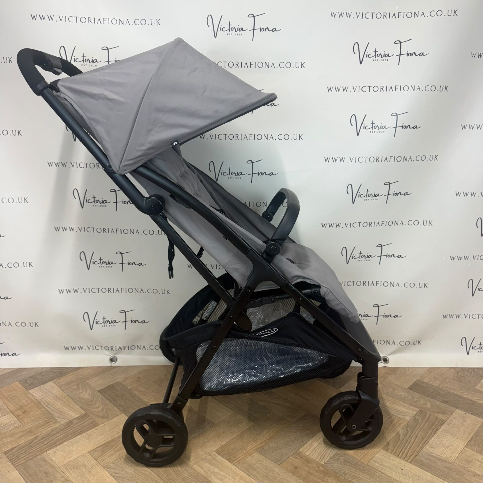 PRELOVED Graco Myylite Compact Stroller - Steeple Grey - Image 2