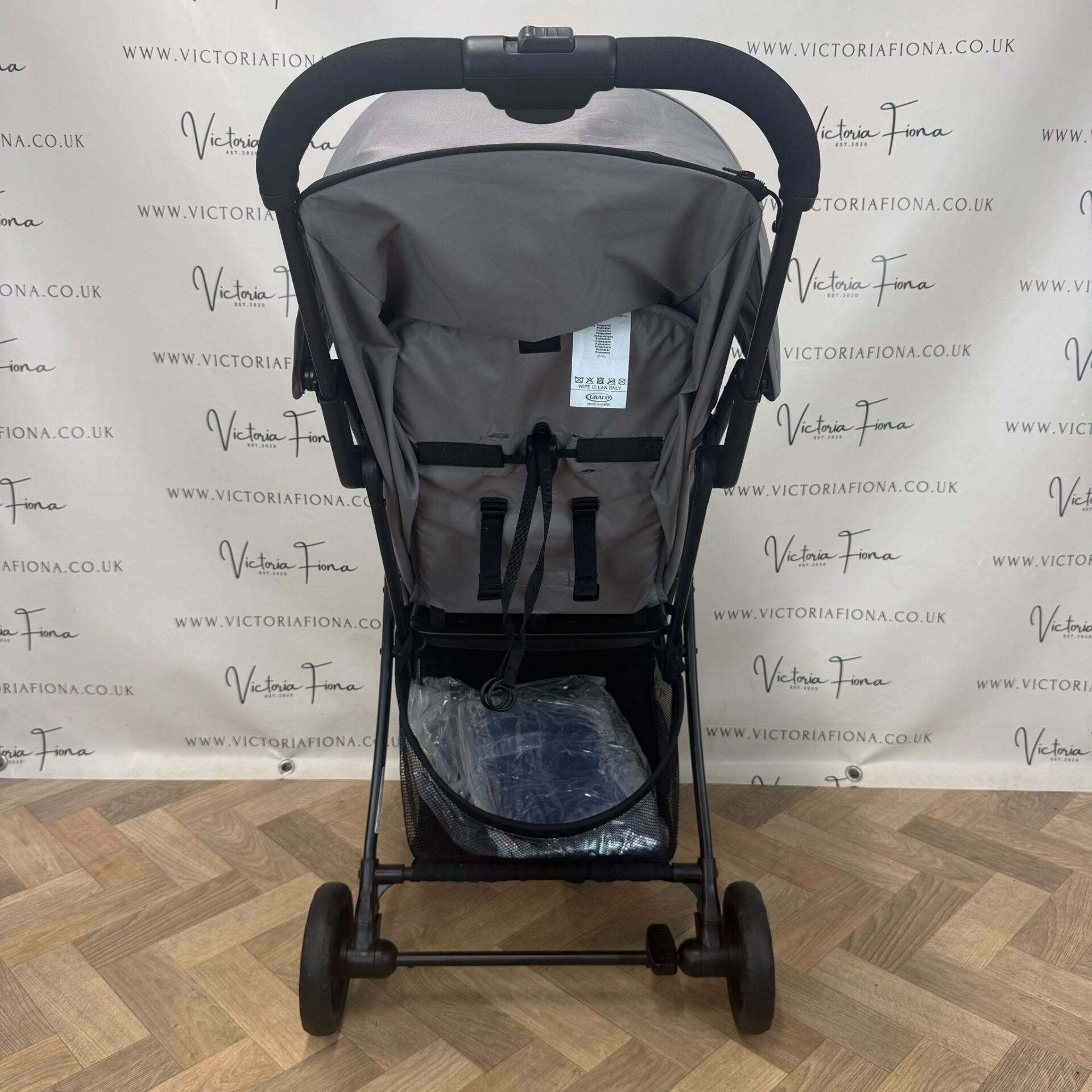 PRELOVED Graco Myylite Compact Stroller - Steeple Grey - Image 3