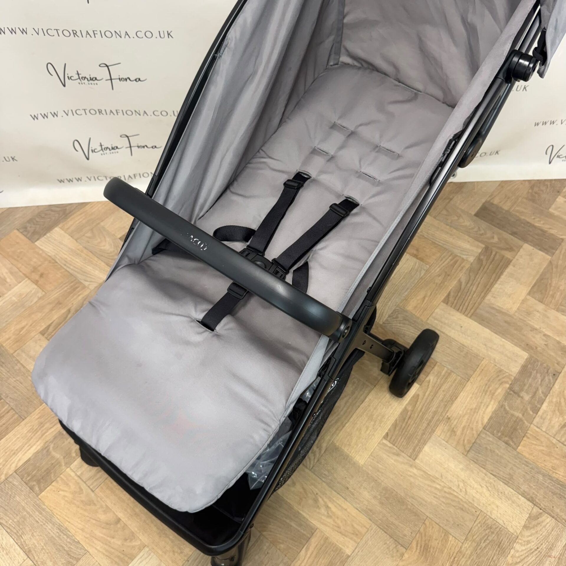 PRELOVED Graco Myylite Compact Stroller - Steeple Grey - Image 6
