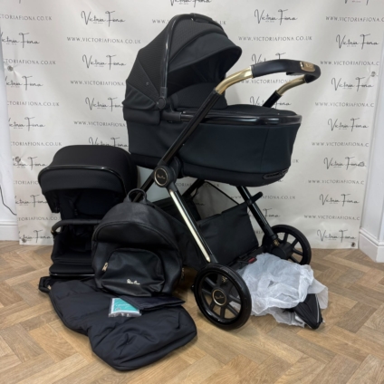 EX DISPLAY Silver Cross Reef 2 Carrycot & Pushchair - Espresso