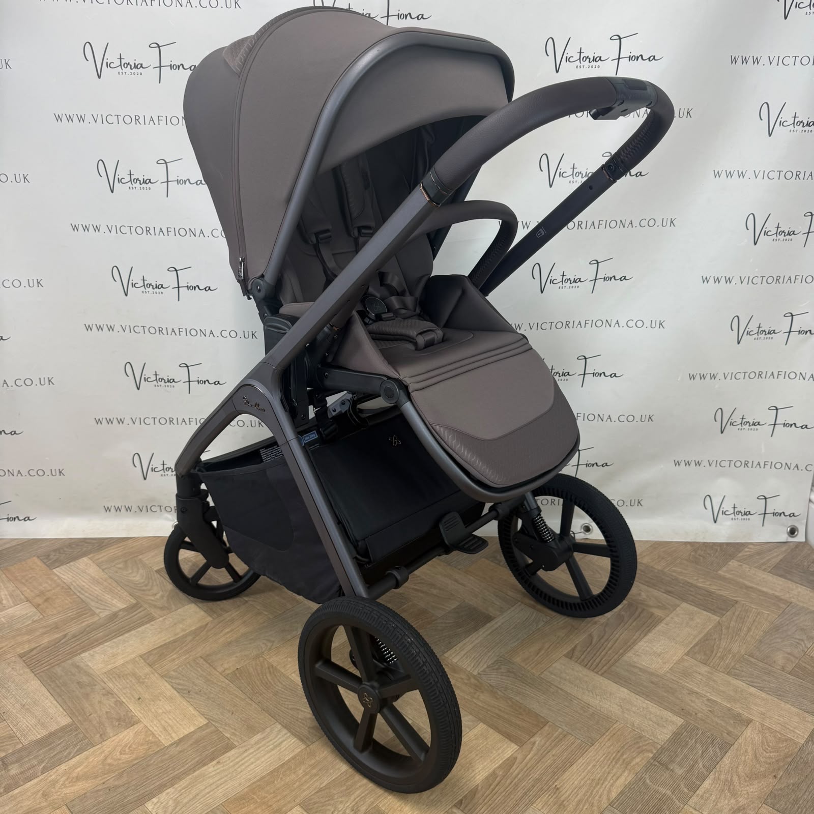 EX DISPLAY Silver Cross Cove 2 Carrycot & Pushchair - Chocolate - Image 7