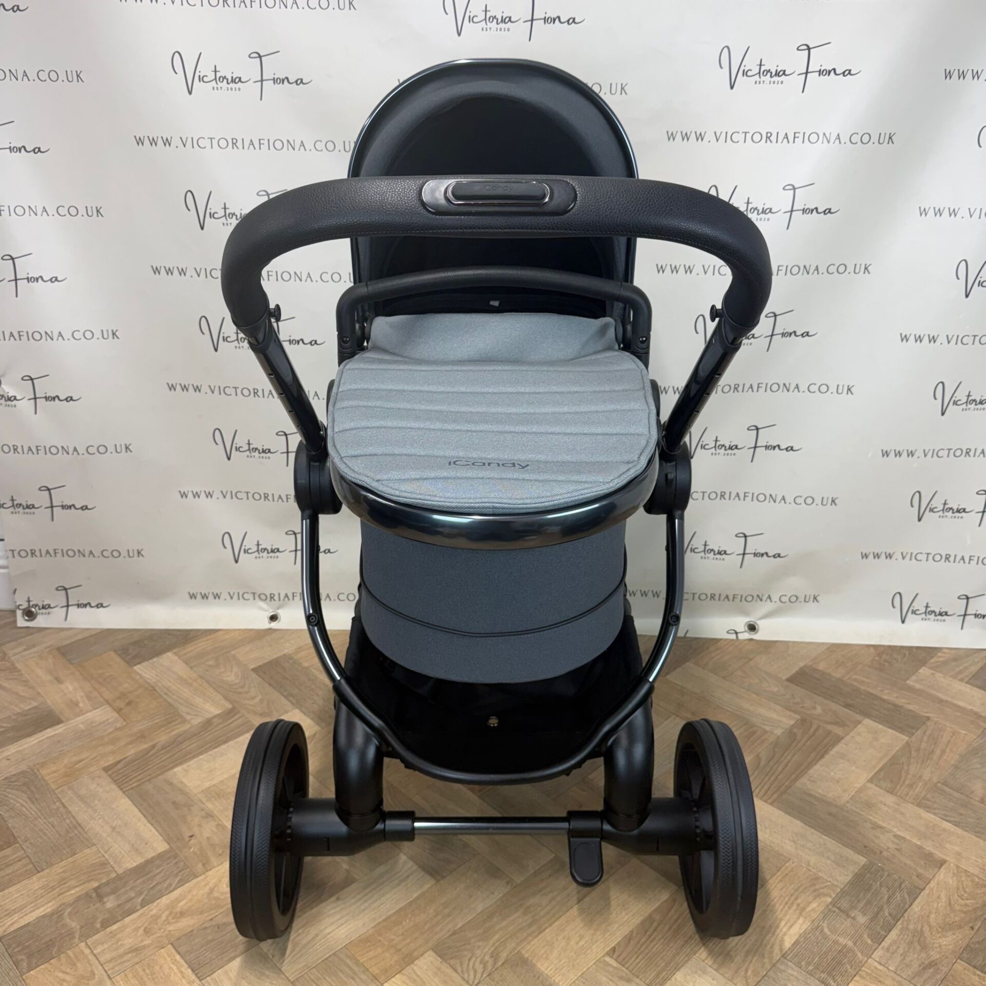 PRELOVED iCandy Peach 7 Pushchair with Maxi Cosi Pebble 360 and Isofix - TRUFFLE GREY - Image 3