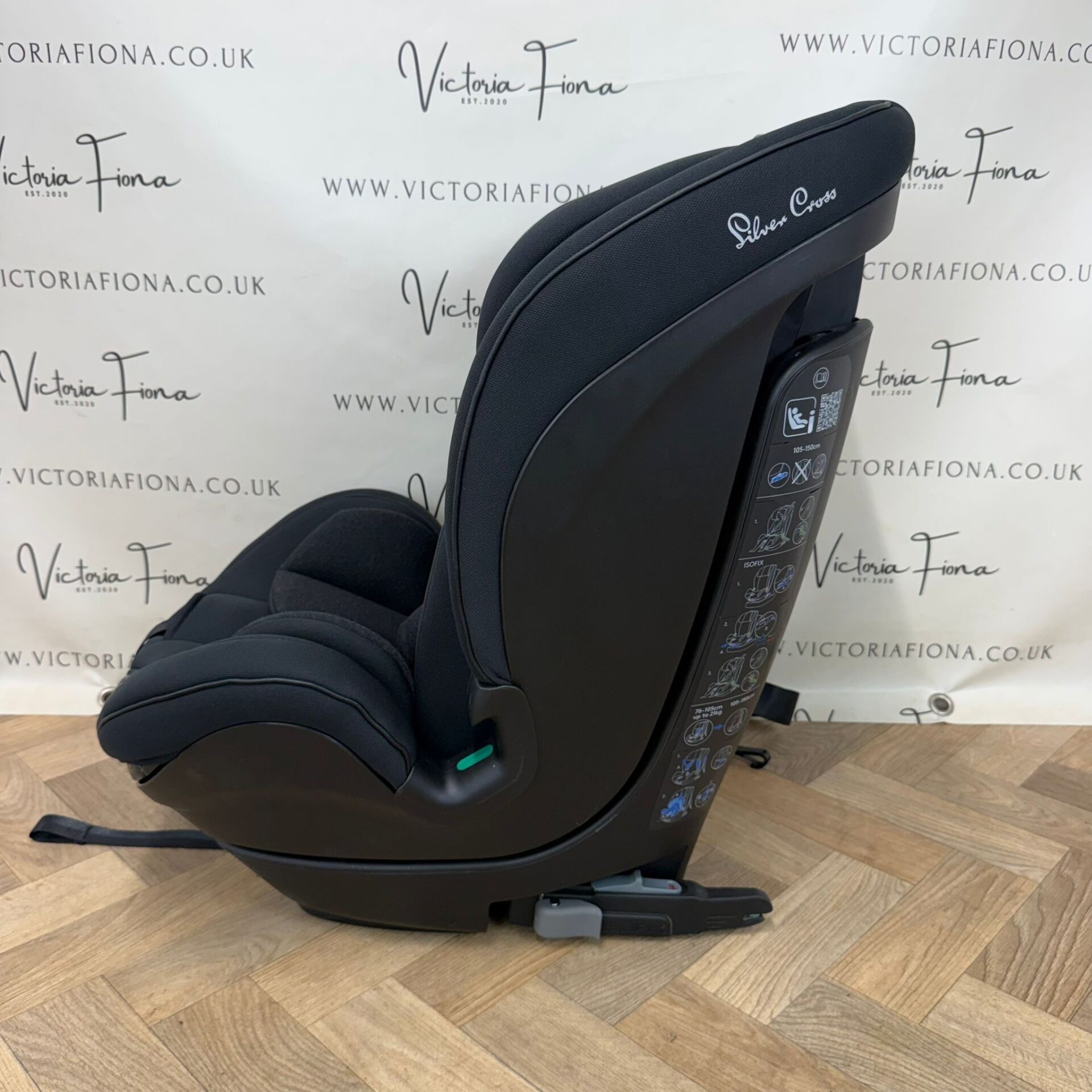 PRELOVED Silver Cross Balance I-size Car Seat - Black RRP£250 - Image 3
