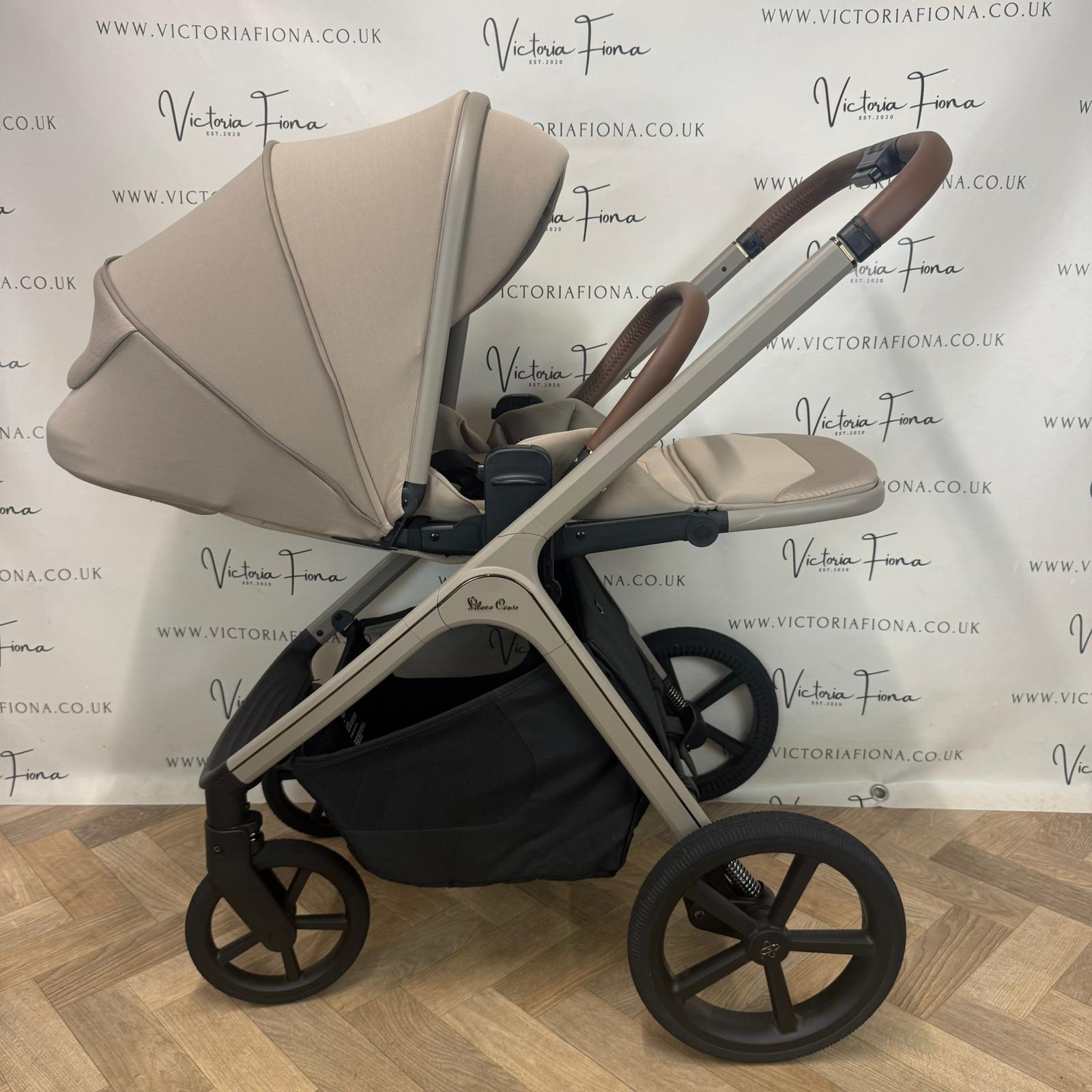 PRELOVED Silver Cross Cove Carrycot & Pushchair - Champagne - Image 6