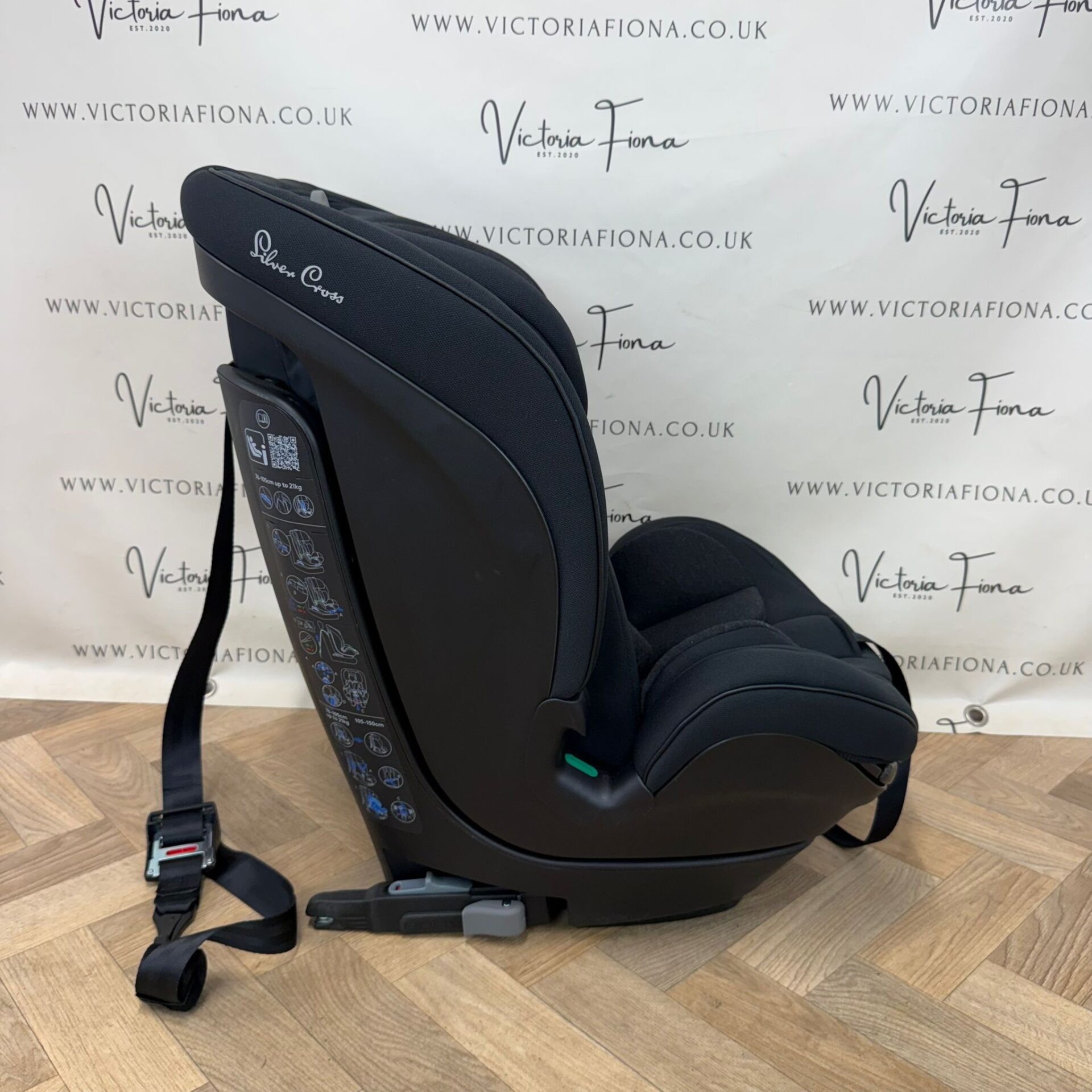 PRELOVED Silver Cross Balance I-size Car Seat - Black RRP£250 - Image 4