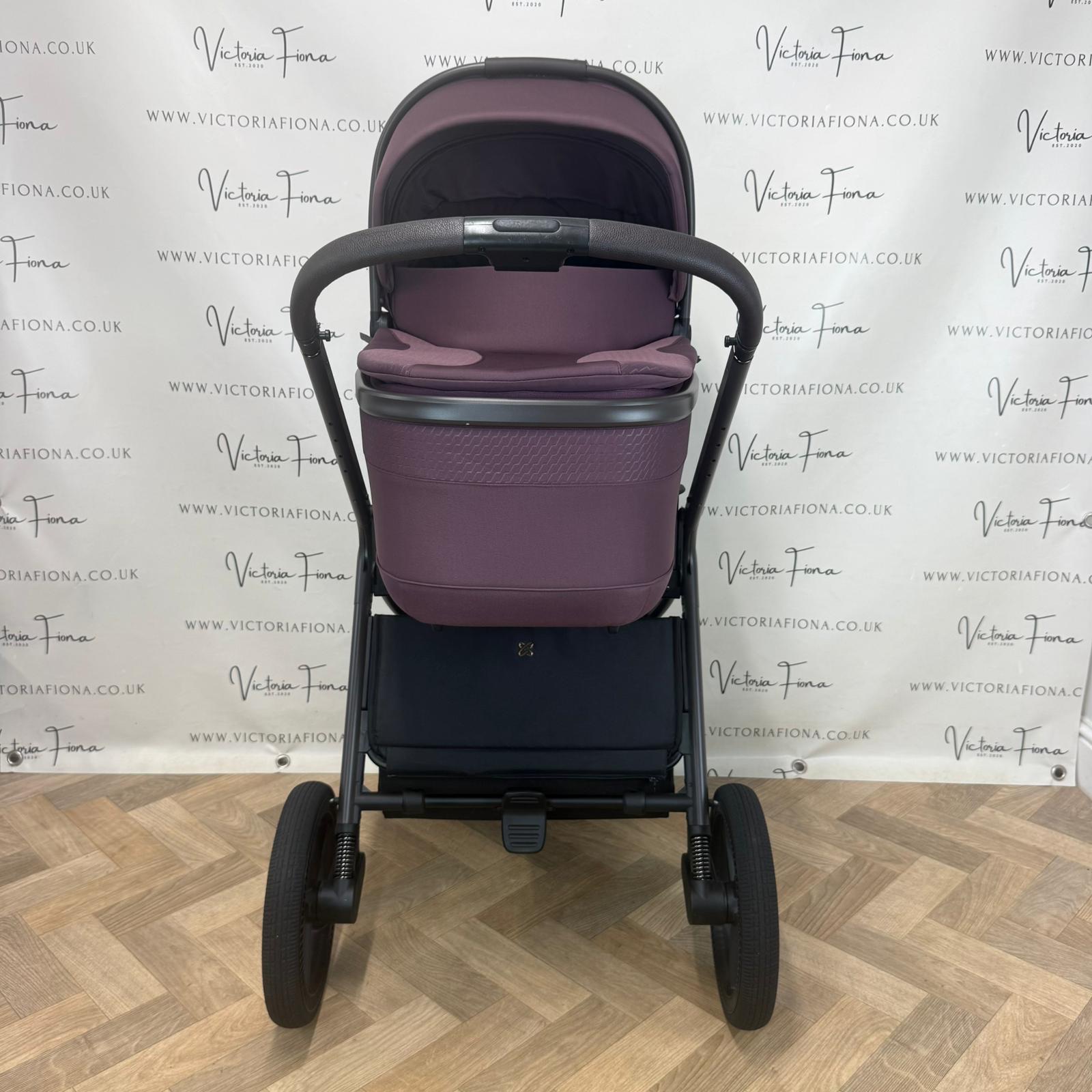 EX DISPLAY Silver Cross Cove Carrycot & Pushchair - Damson - Image 3