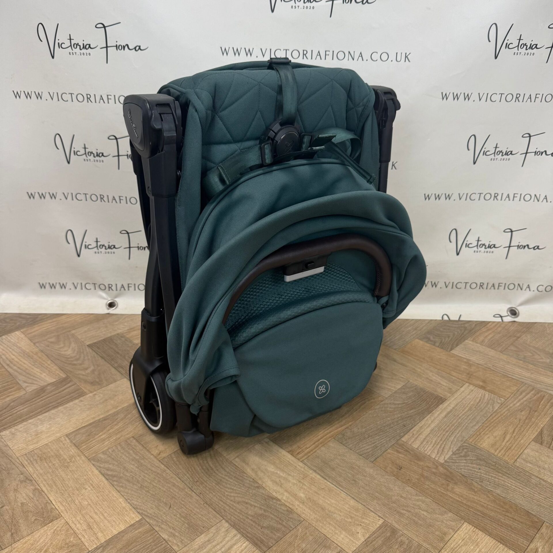 PRELOVED Silver Cross Clic Compact Stroller - Conifer Green RRP£295 - Image 6