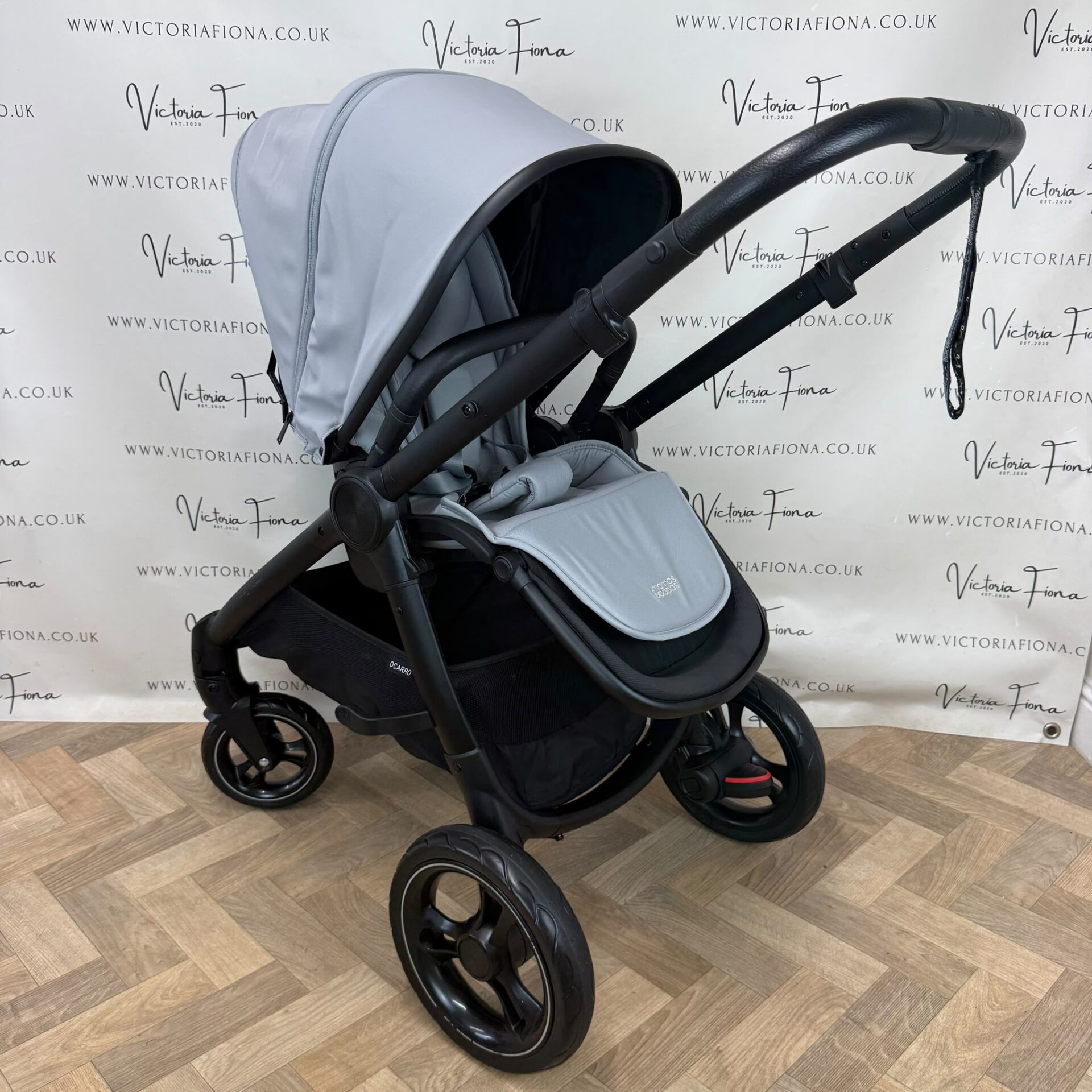 PRELOVED Mamas & Papas Ocarro Carrycot & Pushchair - Flint Grey - Image 7