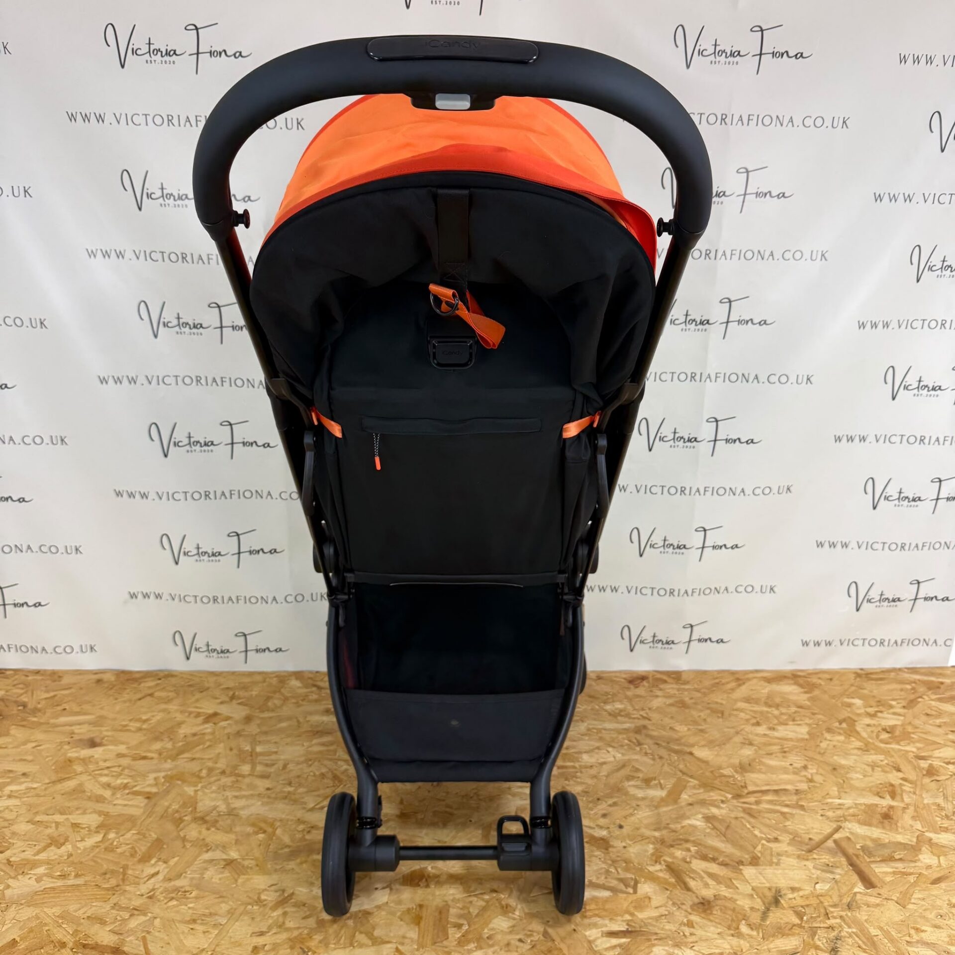 NEW iCandy Pip Compact Stroller - Sunset Orange - Image 3