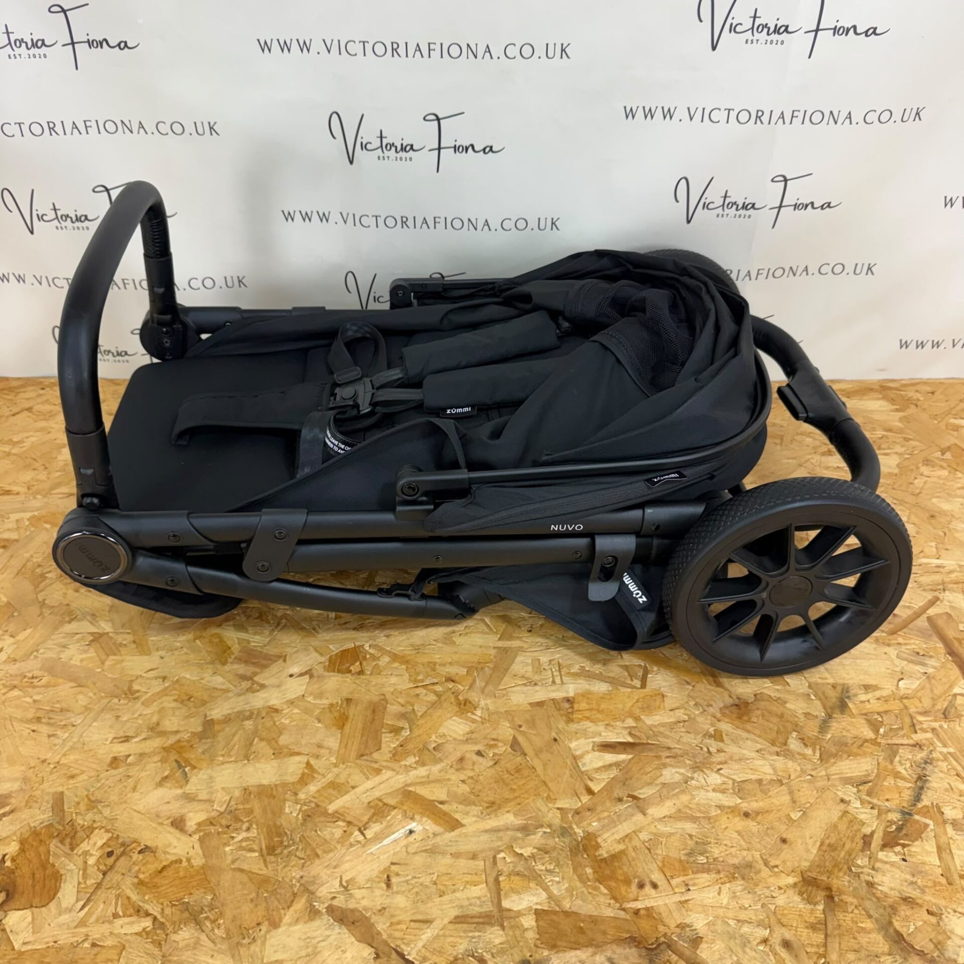PRELOVED Zummi Nuvo Stroller - Black - Image 5