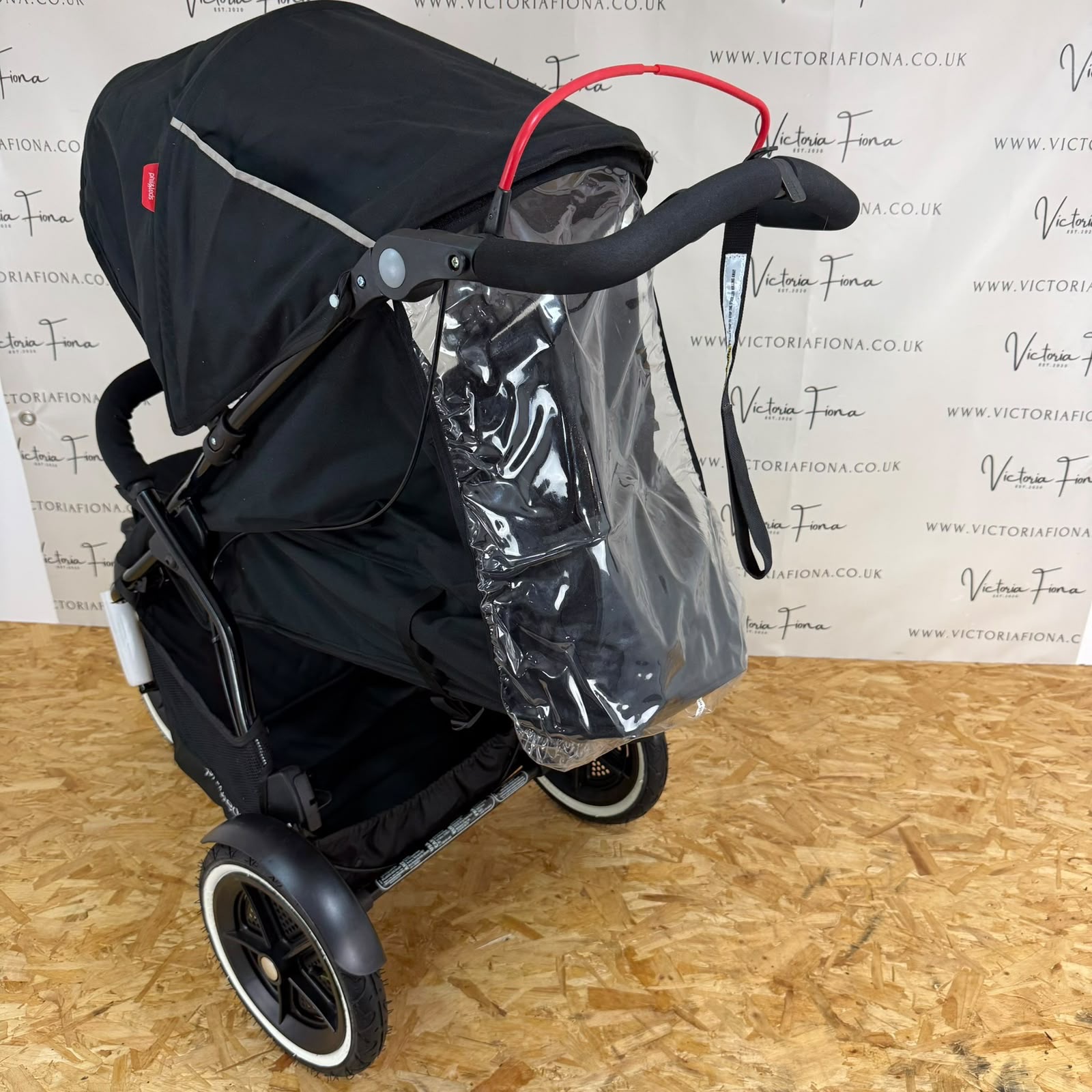 NEW Phil & Teds Navigator 3 Wheel All Terrain Stroller Pushchair - Black - Image 4