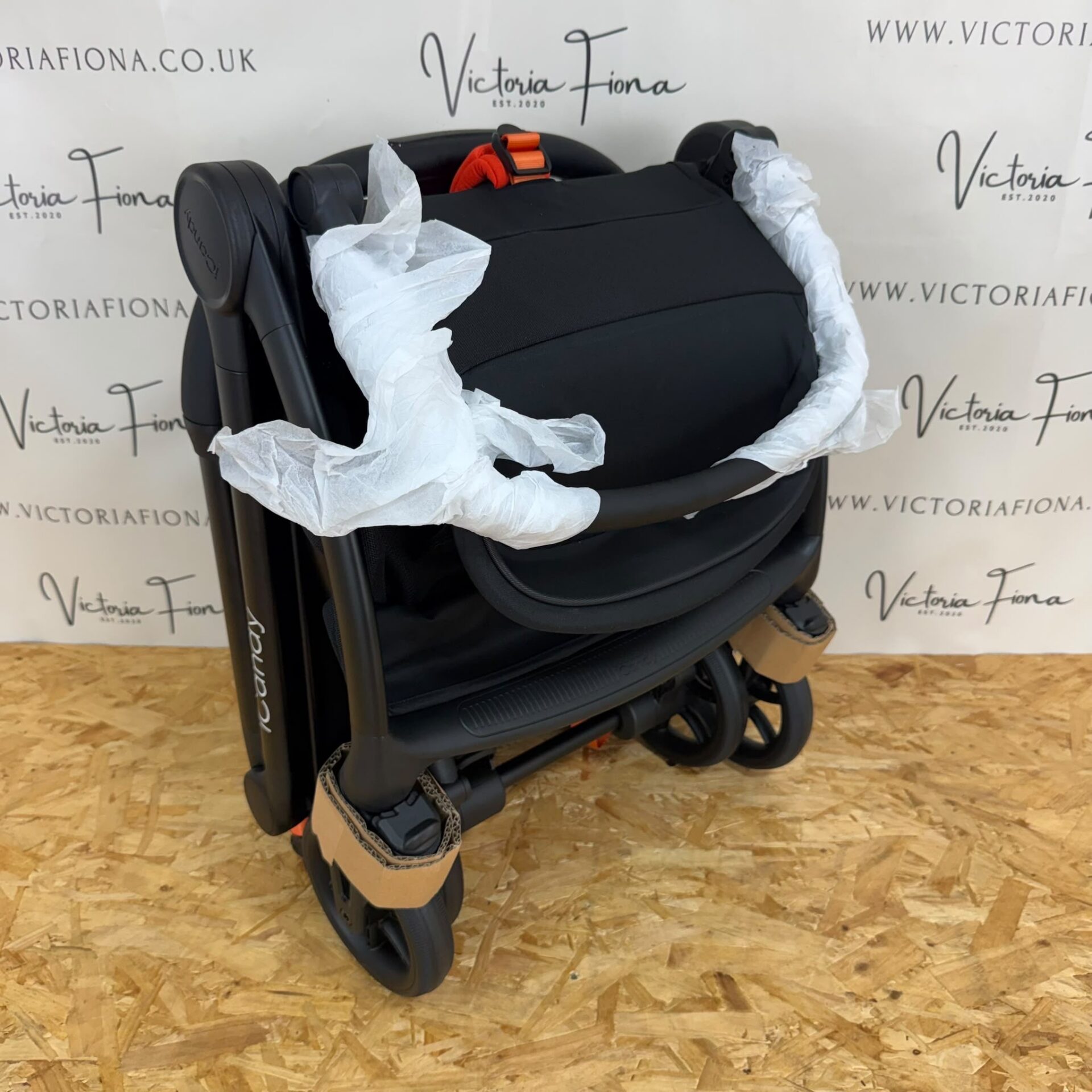NEW iCandy Pip Compact Stroller - Sunset Orange - Image 6