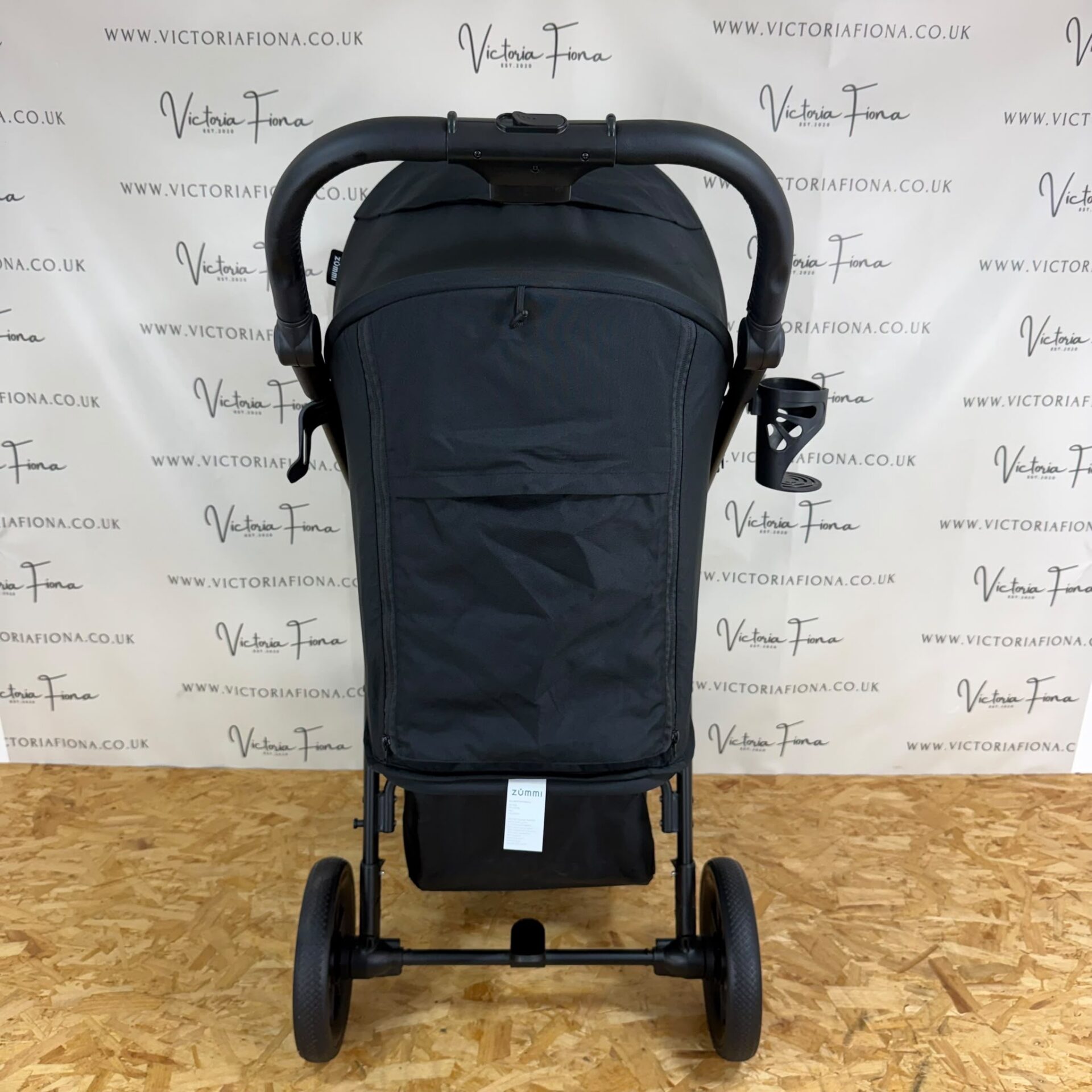 PRELOVED Zummi Nuvo Stroller - Black - Image 4