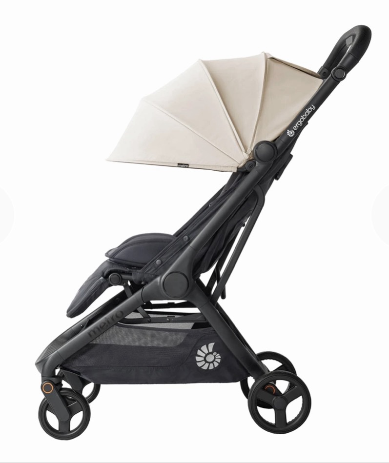 NEW Ergobaby Metro 3 Compact City Stroller in Natural Beige RRP£339 - Image 4