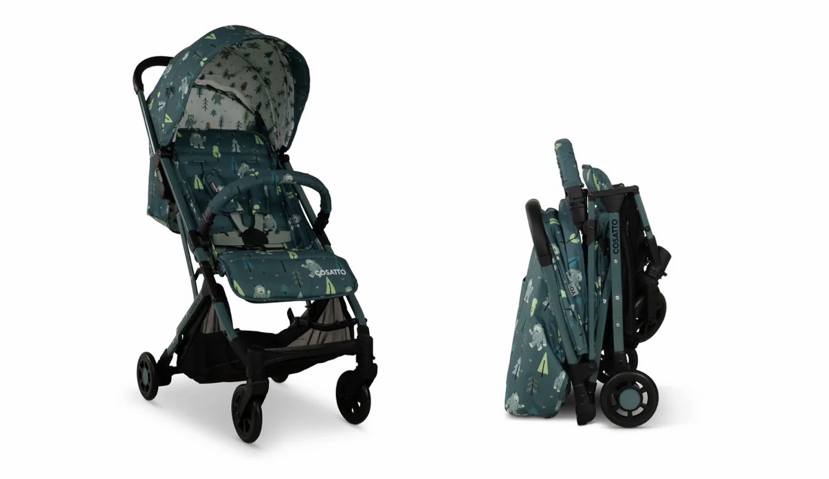 NEW Cosatto Yo! Compact Lightweight CABIN APPROVED Stroller - Yoohoo Yeti RRP£200