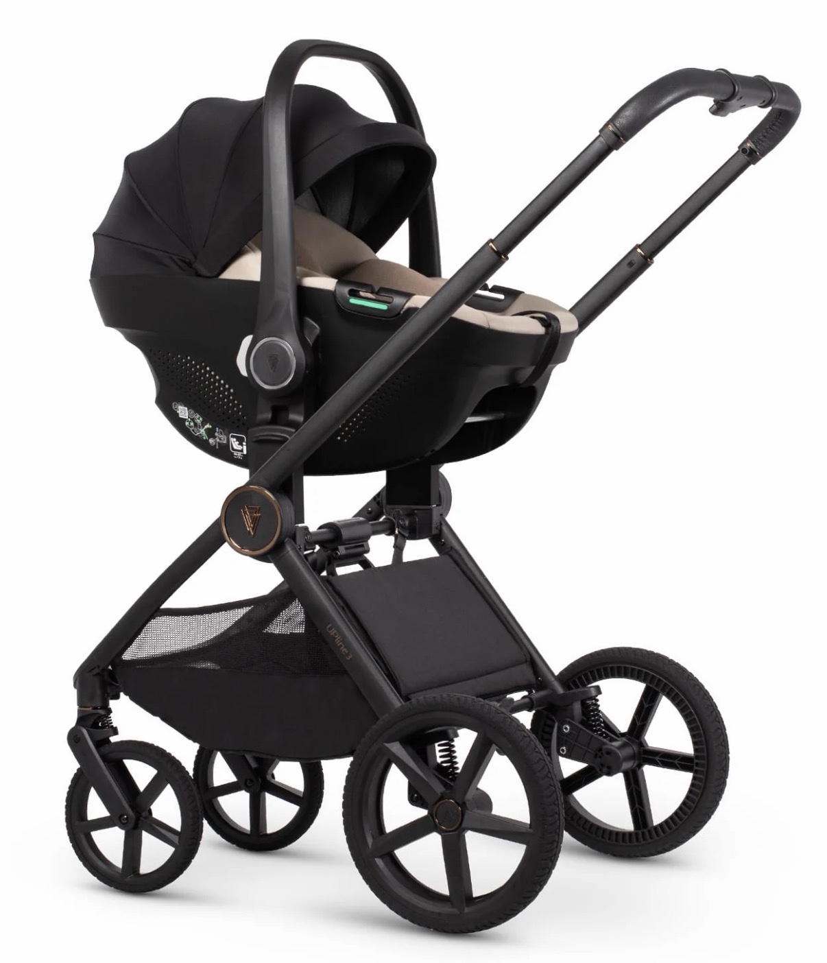 NEW Venicci Upline 3, 4in1 Travel System - Truffle/Beige - Image 11