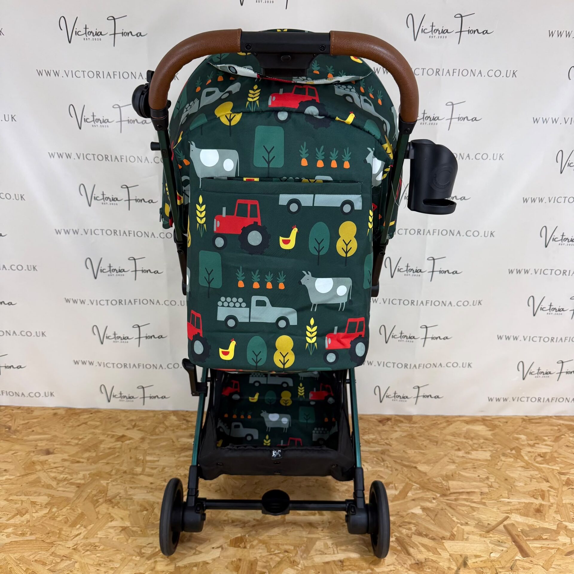 EX DISPLAY Cosatto Woosh 4 Compact Stroller - Old MacDonald RRP£250 🚜 - Image 3