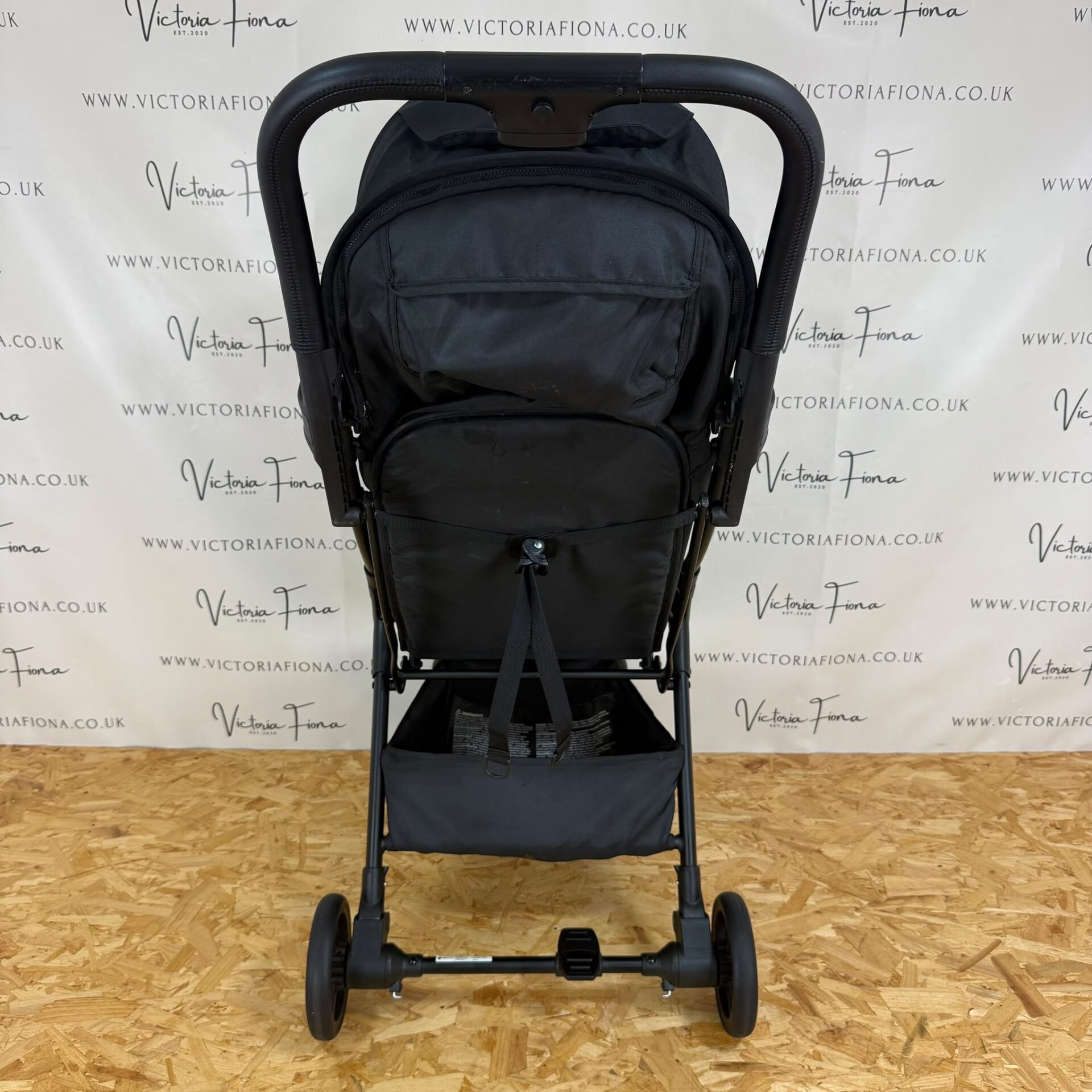 PRELOVED My Babiie MBX2 Compact CABIN APPROVED Stroller - Black - Image 3