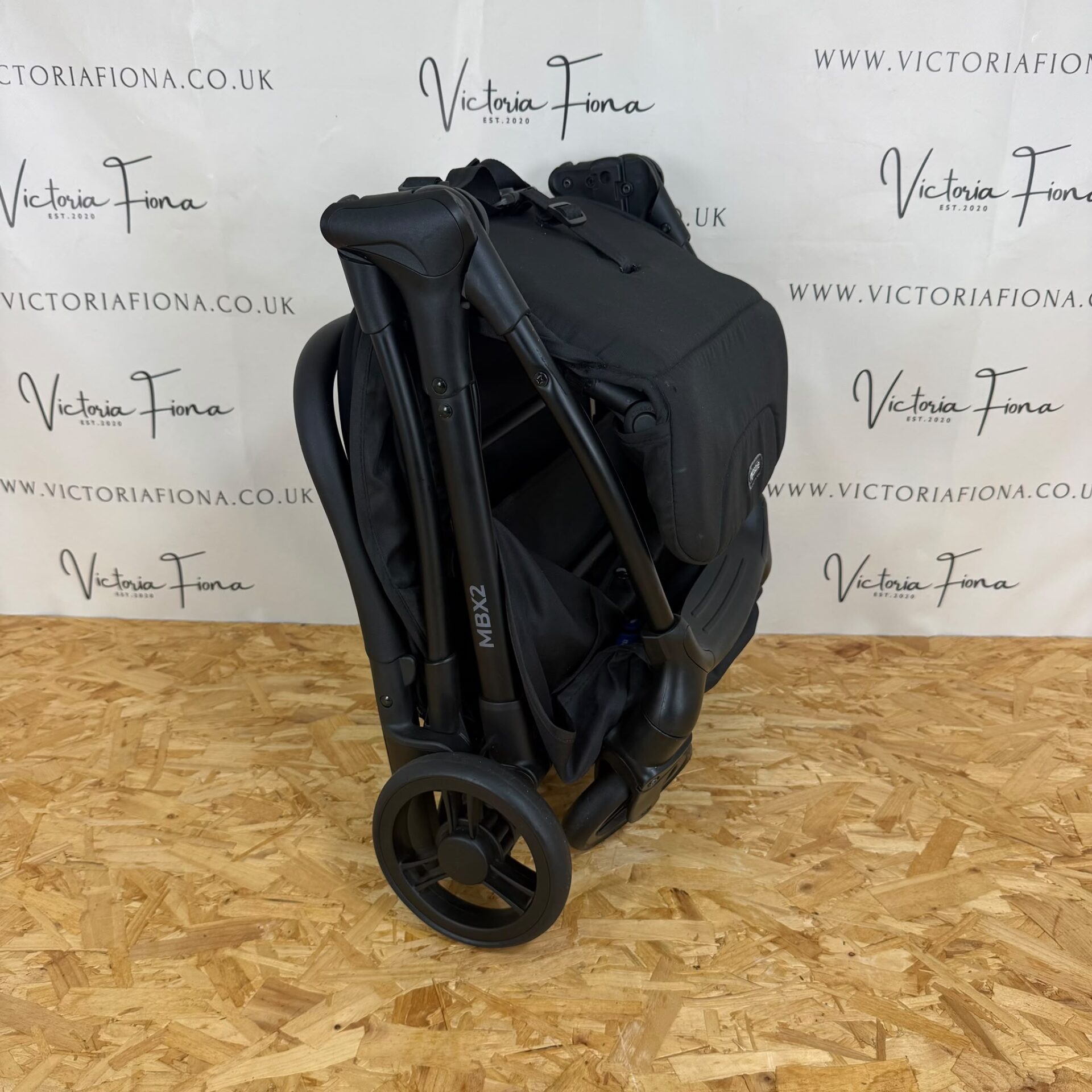 PRELOVED My Babiie MBX2 Compact CABIN APPROVED Stroller - Black - Image 6