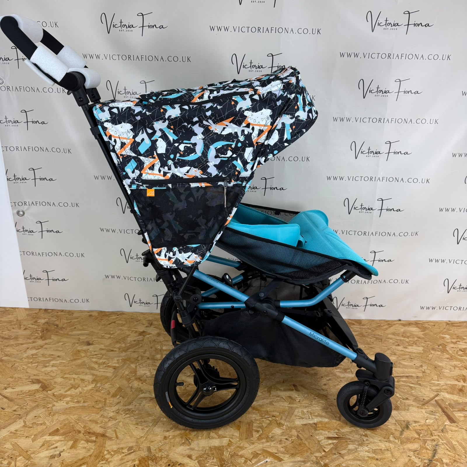 NEW Micralite FastFold All Terrain Stroller Pushchair - Festival - Image 4