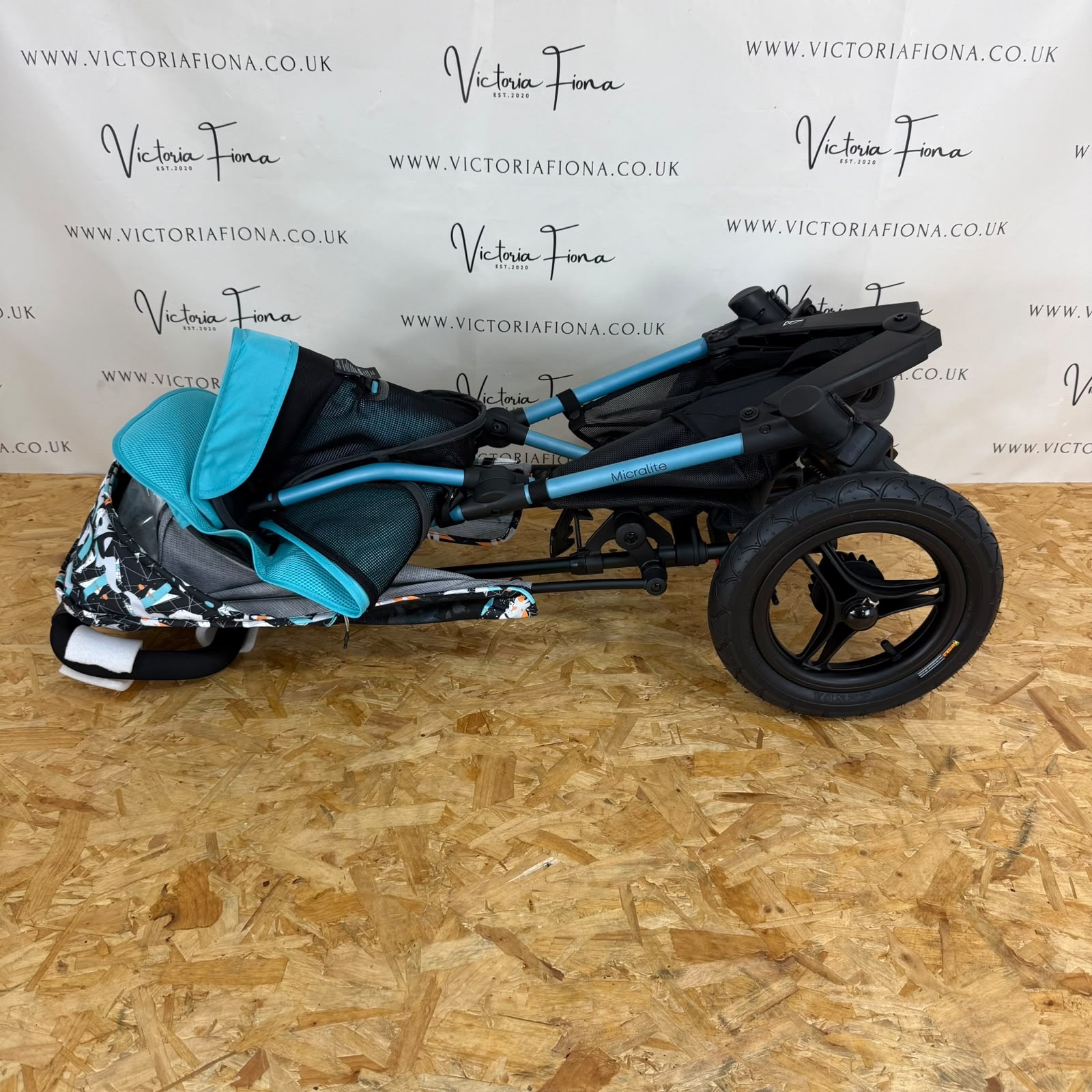 NEW Micralite FastFold All Terrain Stroller Pushchair - Festival - Image 6